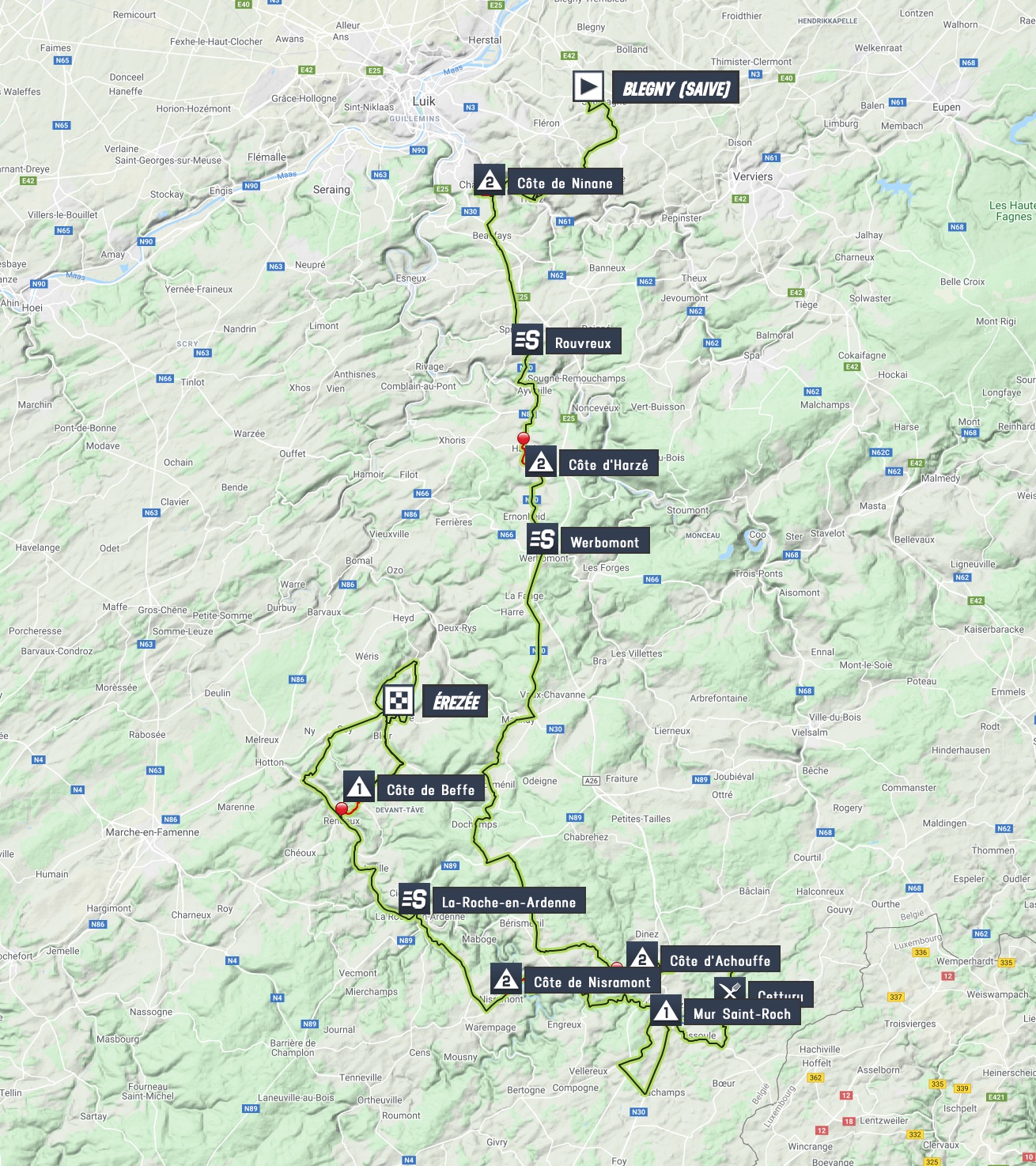 [Race Thread] 2020 Tour de Wallonie - Stage 4 (2.Pro) : peloton
