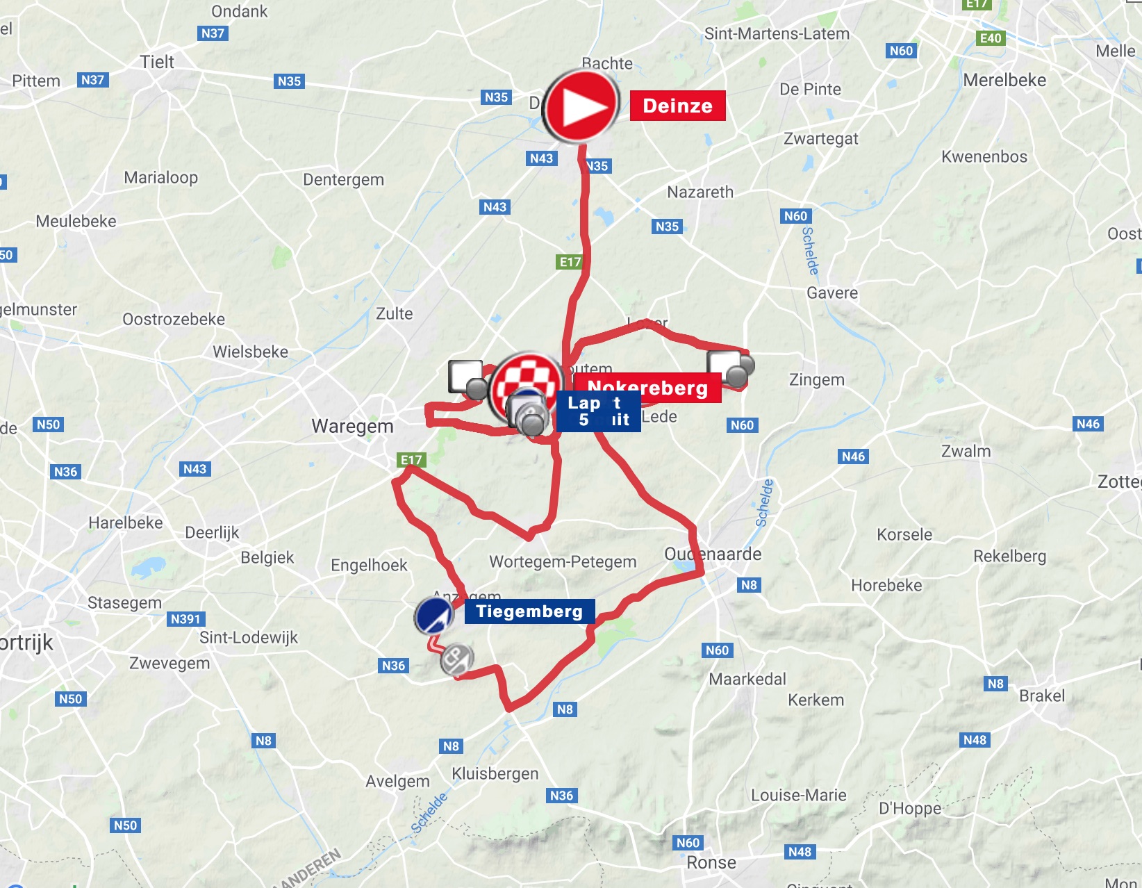 Optakt Nokere Koerse Feltet.dk