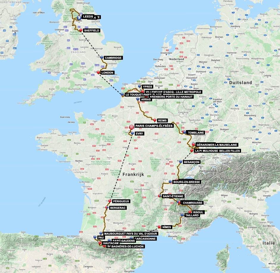 Tour de France 2014 Stage 21 results