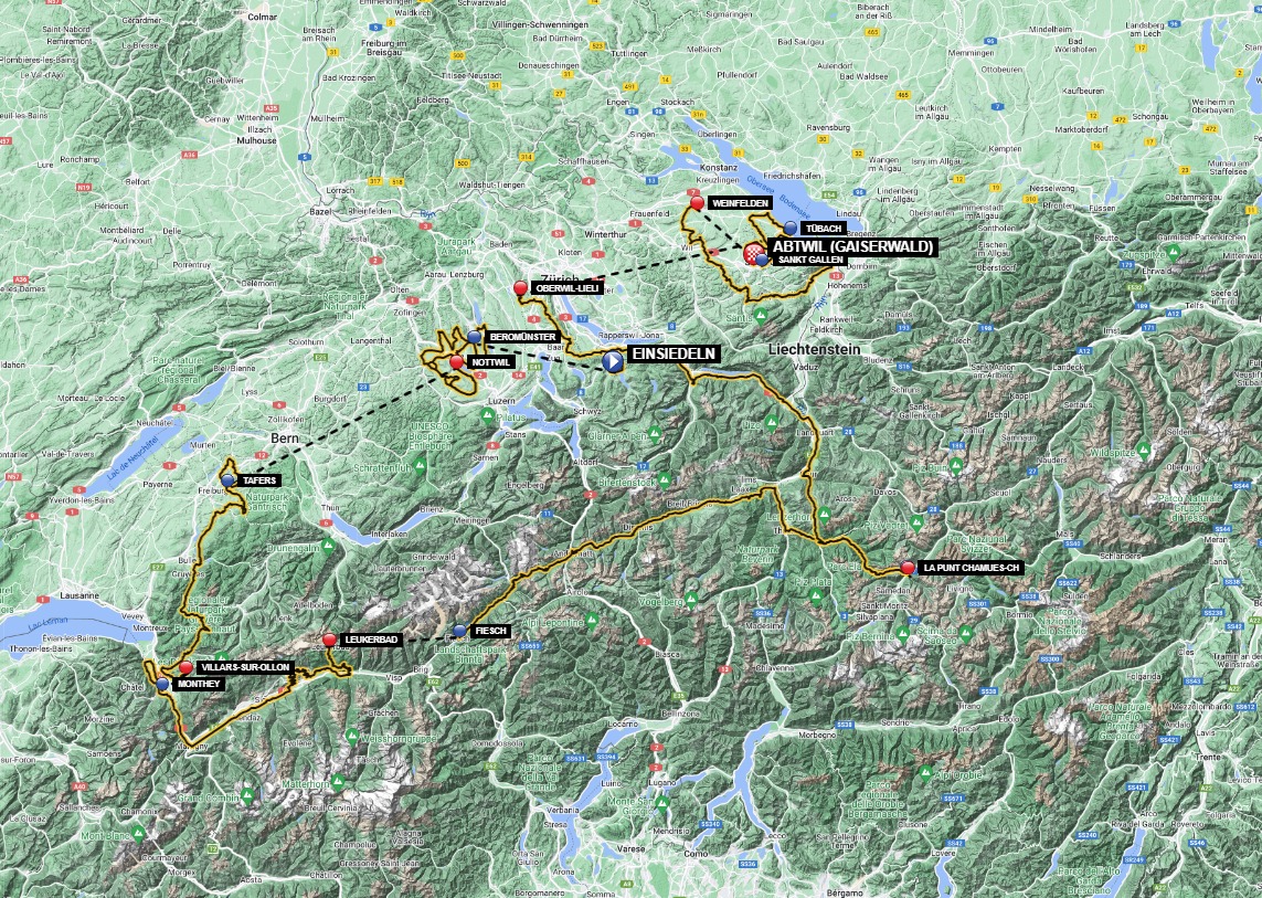 tour de suisse ziel