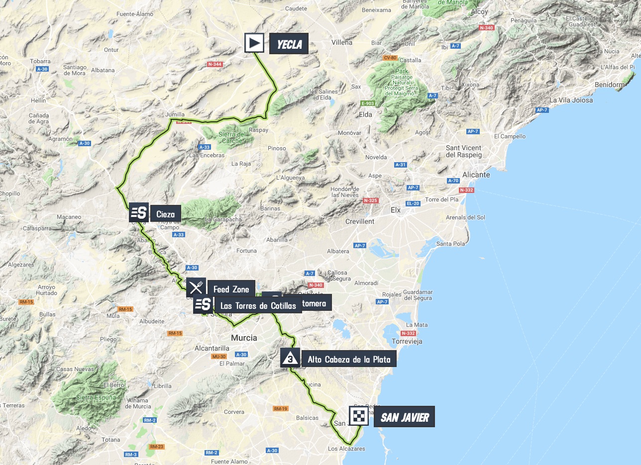 Vuelta Ciclista a la Región de Murcia Costa Cálida 2019 Stage 1