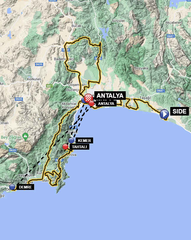 08/02/2024 11/02/2024 Tour of Antalya T5 Tour-of-antalya-2024-map-38b7210617