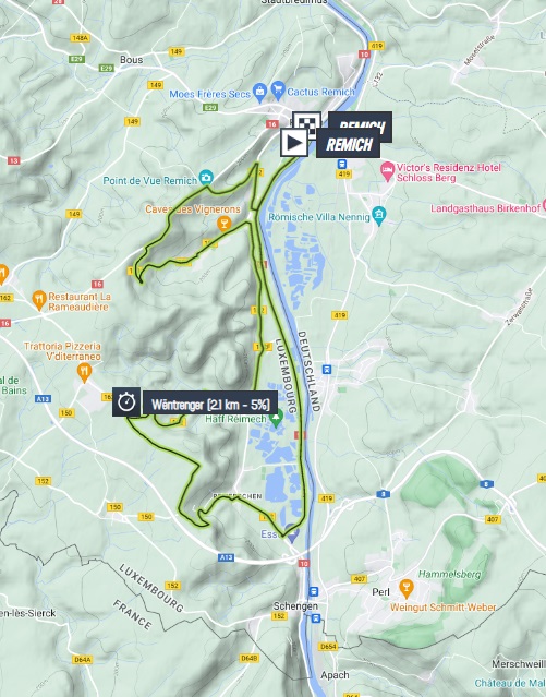 skoda tour luxembourg parcours