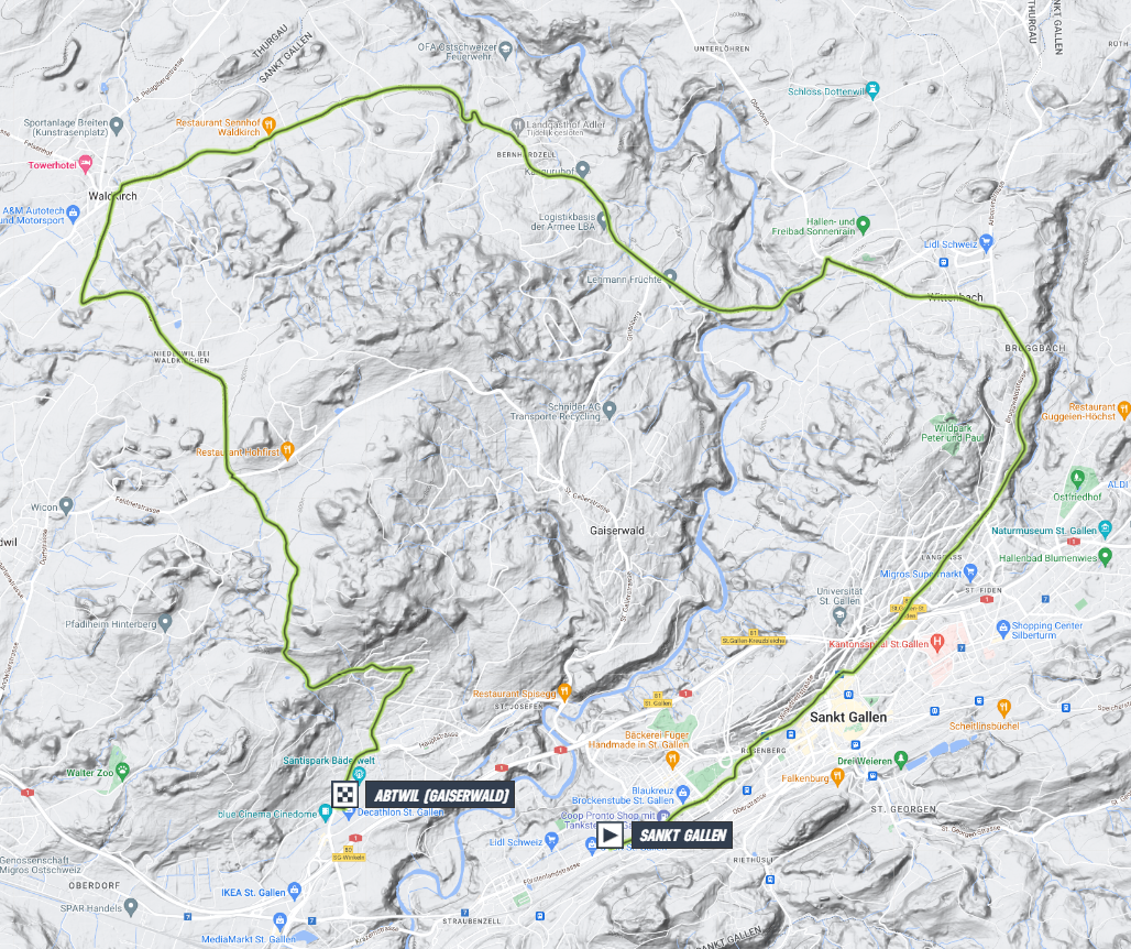 dim 18/06 clm ind St Gall Abtwill 25,7 km départ 13h45  Tour-de-suisse-2023-stage-8-map-718b37289a
