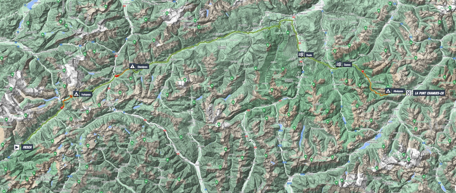 jeu 15/06 E5 Fiesh La Punt 211 km départ 10h45 Tour-de-suisse-2023-stage-5-map-9a9ace897b