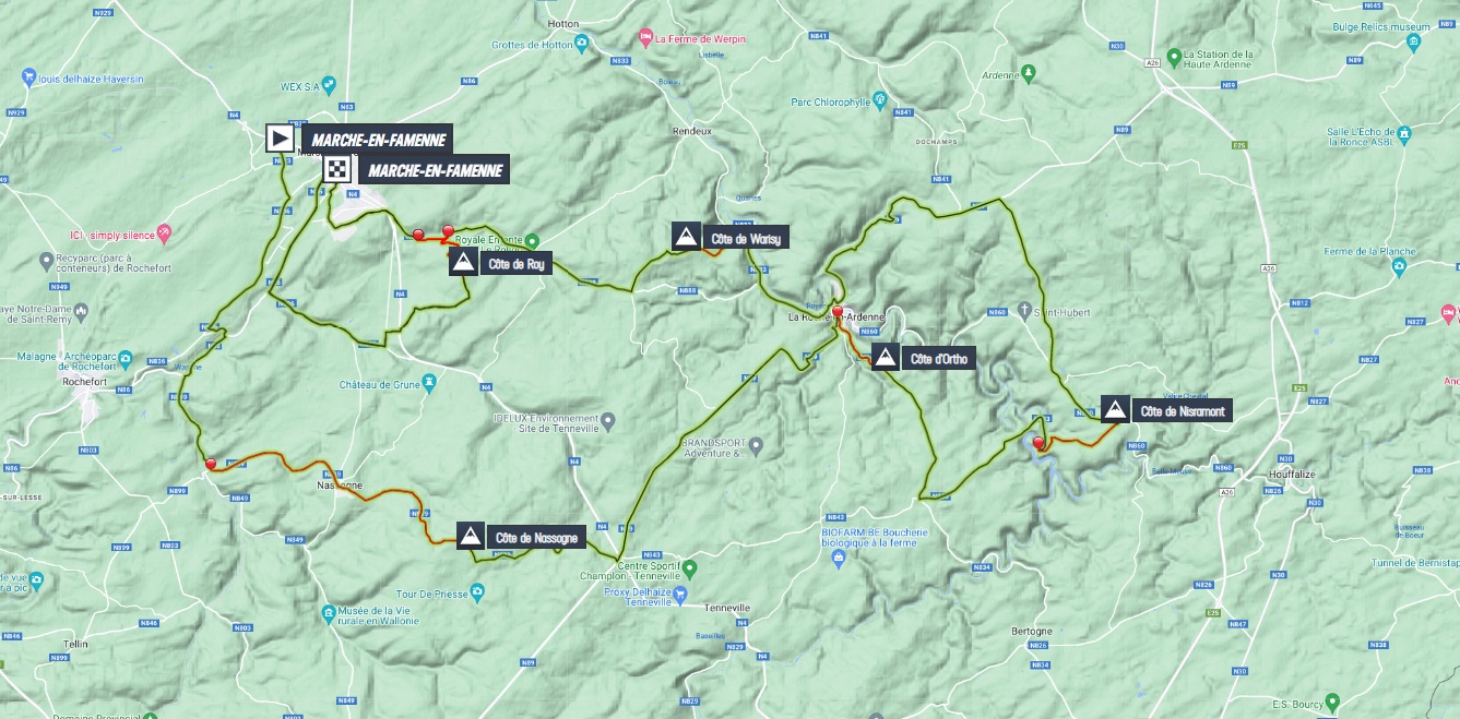 Optakt Famenne Ardenne Classic Feltet.dk