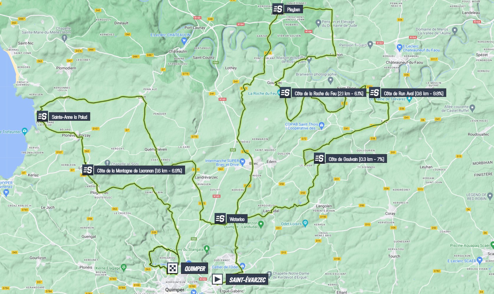 13/05/2023 13/05/2023 Tour du Finistère C4 Tour-du-finistere-2023-result-map-99befa6cef