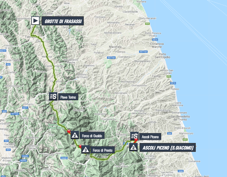 Giro2021 St6 map