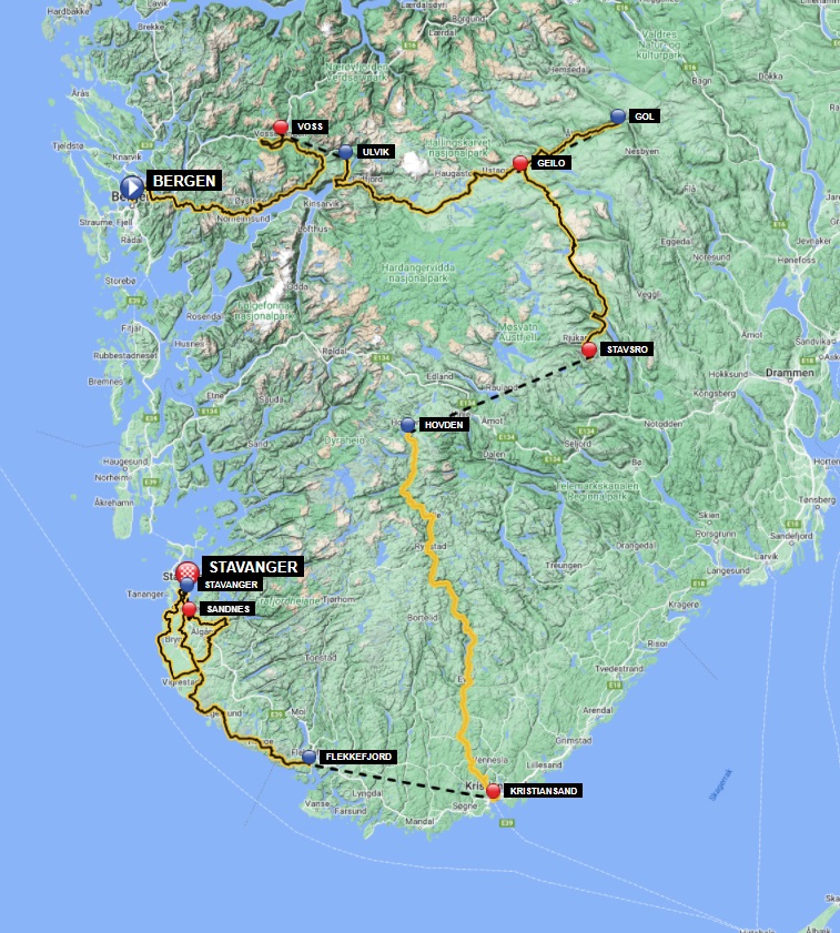 24.05.2022 29.05.2022 Tour of Norway T4 Tour-of-norway-2022-map-fda54d8bfc