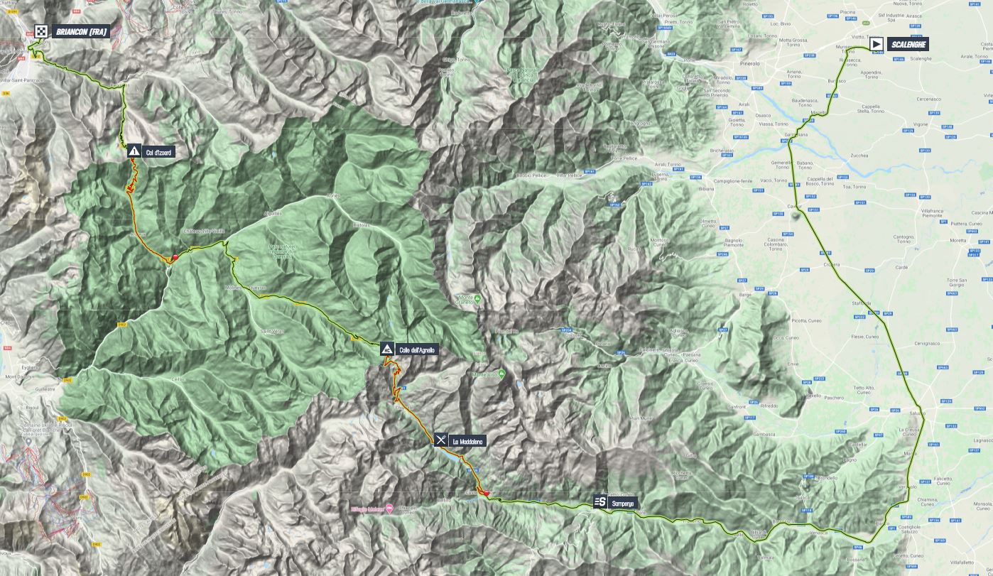 Stage profiles Giro d'Italia 2007 Stage 12