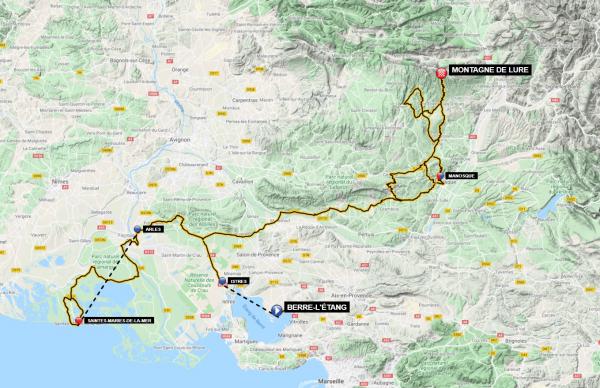  10.02.2022 13.02.2022 Tour de la Provence T3 Tour-cycliste-international-la-provence-2022-map